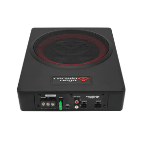 8″ Powered Slim Subwoofer Enclosure With 2CH Output For Additional Speakers