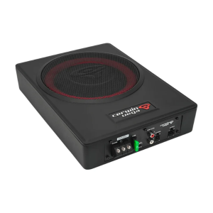 8″ Powered Slim Subwoofer Enclosure With 2CH Output For Additional Speakers