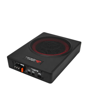 8″ Powered Slim Subwoofers Enclosures With 4 Ch Output For Additional Speakers