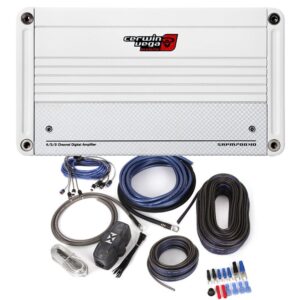 SRPM700.4DW – Cerwin Vega – 600W RMS STROKER Full Range 4 Channel Class-D Digital Amplifier (White)