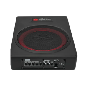 8″ Powered Slim Subwoofers Enclosures With 4 Ch Output For Additional Speakers