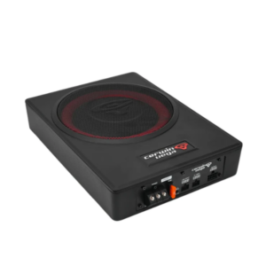 8″ Powered Slim Subwoofers Enclosures With 4 Ch Output For Additional Speakers