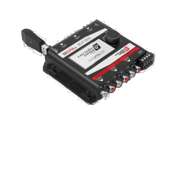 CVDSP66LCD- Cerwin Vega - 6-Channel Digital Signal Processor with LCD Display (DSP)
