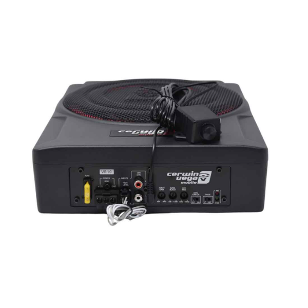 10" Vega Series Active Slim Subwoofer Enclosure - Image 3